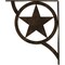 Ekena Millwork Austin Wrought Iron Bracket, (Single center brace), Antiqued Pale Gold 1 1/2"W x 12"D x 15"H BKTM01X12X15SAUAPG - alternate 4